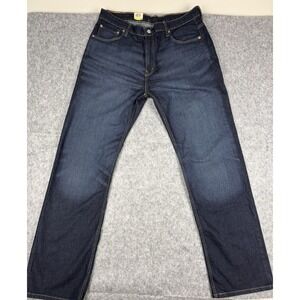 Levi's 541 Men's Jeans 36x34 Blue Athletic Taper Stretch Dark Wash Denim NWT